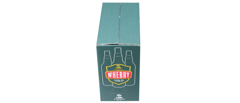 8 x 500 ml beer bottle shelf ready box