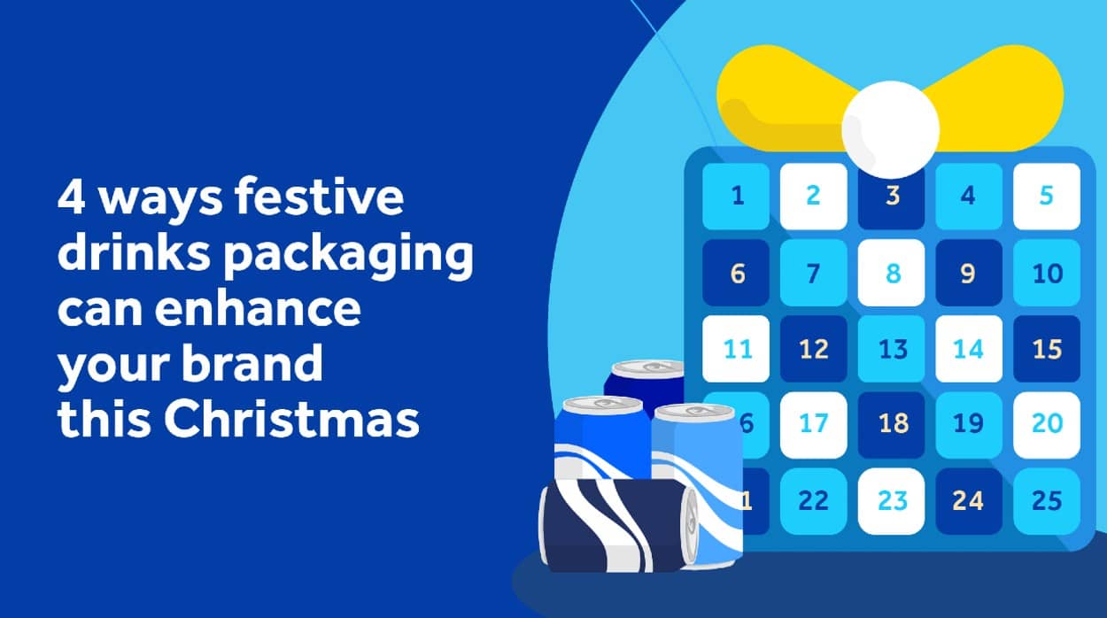 Festive advent calendar packaging boxes