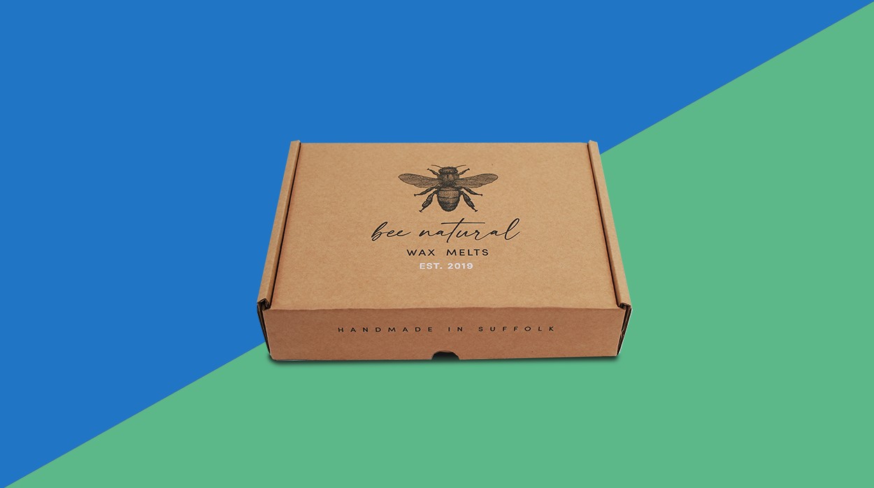 Wax melts ecommerce packaging box